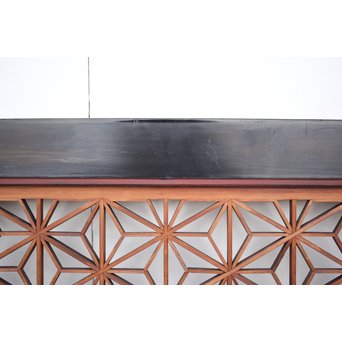 麻ベタ入組子 中型欄間　R0092 