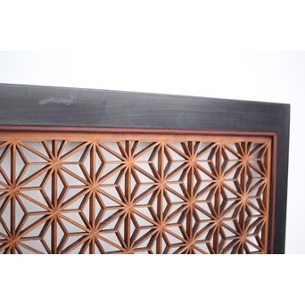 麻ベタ入組子 中型欄間　R0092 