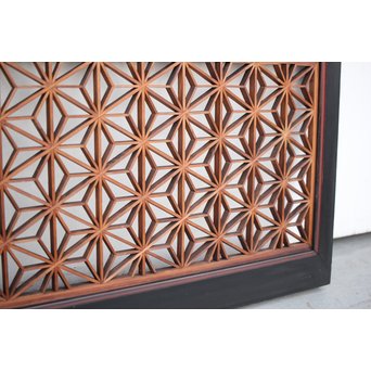 麻ベタ入組子 中型欄間　R0092 