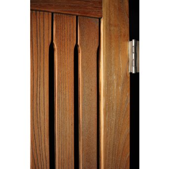 総欅 格子のドア　L1049Y 