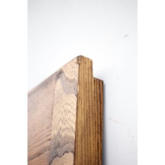 大ガラス 玉杢欅の蔵戸　W033 