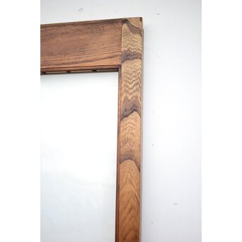 大ガラス 玉杢欅の蔵戸　W033 