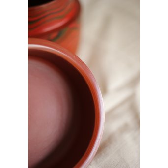 湯浅豊太郎/光悦 堆漆 棗　Q271 