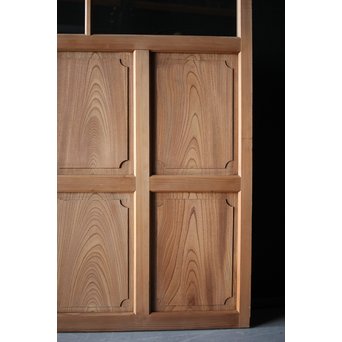 面取欅化粧 クリアガラス戸　GD0035 