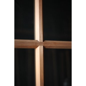 面取欅化粧 クリアガラス戸　GD0035 