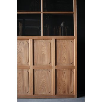 面取欅化粧 クリアガラス戸　GD0035 