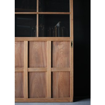 面取欅化粧 クリアガラス戸　GD0035 