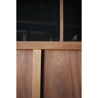 面取欅化粧 クリアガラス戸　GD0035 