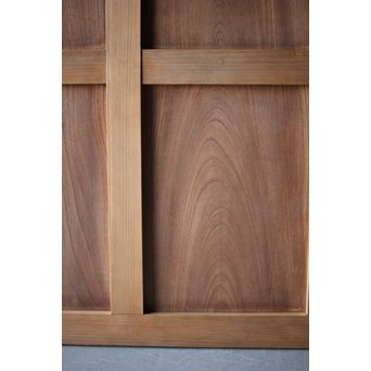 面取欅化粧 クリアガラス戸　GD0035 