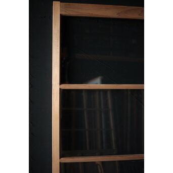 面取欅化粧 両面使いクリアガラス戸 2枚1組　GD0036Y 