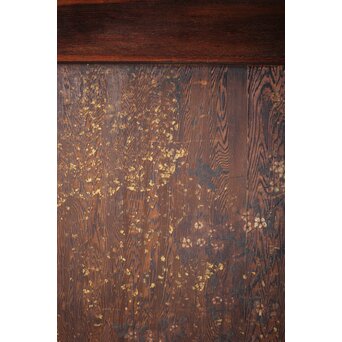 板絵帯戸 孔雀図 2枚1組　B1004Y 