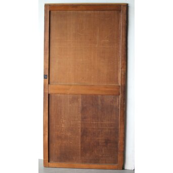 板絵帯戸 孔雀図 2枚1組　B1004Y 