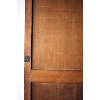 板絵帯戸 孔雀図 2枚1組　B1004Y 