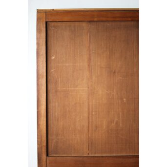 板絵帯戸 孔雀図 2枚1組　B1004Y 