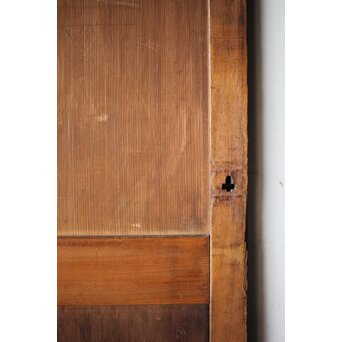 板絵帯戸 孔雀図 2枚1組　B1004Y 