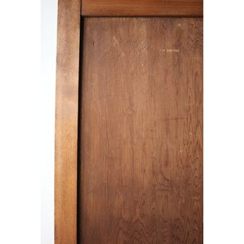 板絵帯戸 孔雀図 2枚1組　B1004Y 