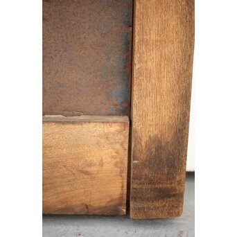 総欅白木格子蔵戸　W034YD 