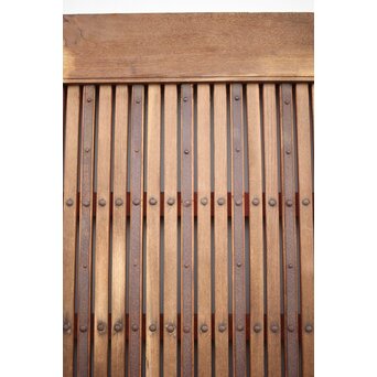 総欅白木格子蔵戸　W034YD 