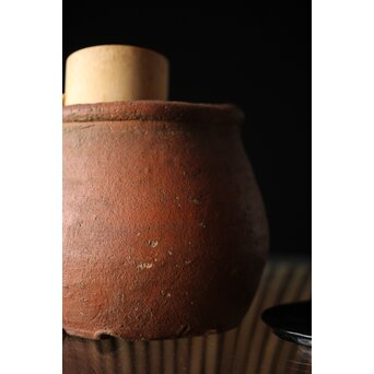 越前系 お歯黒壺 水指　P233 