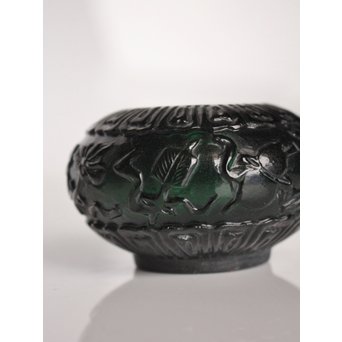 乾隆ガラス 盃台　Y031 