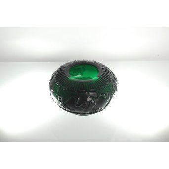 乾隆ガラス 盃台　Y031