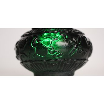 乾隆ガラス 盃台　Y031 