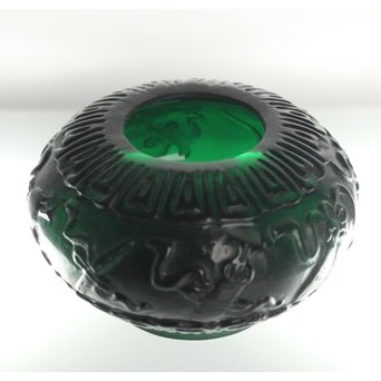 乾隆ガラス 盃台　Y031 