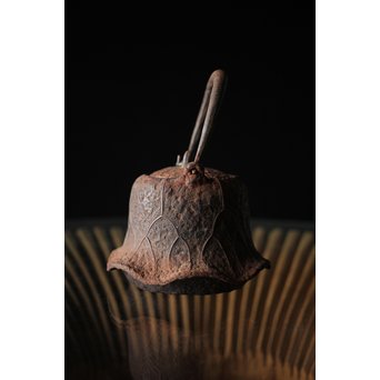 蓮型小鉄瓶 急須 湯沸　M258 