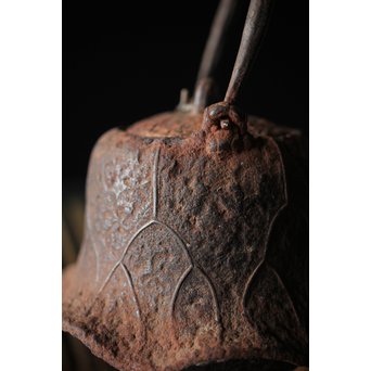 蓮型小鉄瓶 急須 湯沸　M258 