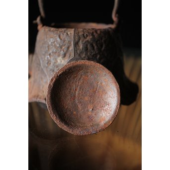 蓮型小鉄瓶 急須 湯沸　M258 