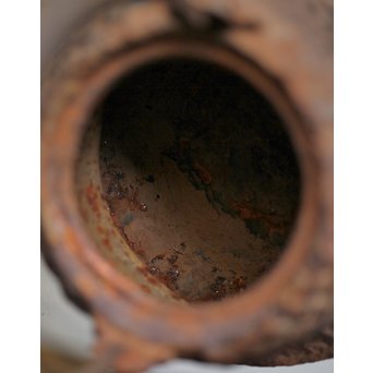 蓮型小鉄瓶 急須 湯沸　M258 