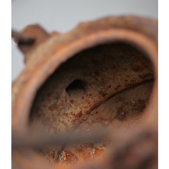 蓮型小鉄瓶 急須 湯沸　M258 