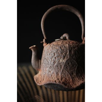 蓮型小鉄瓶 急須 湯沸　M258 