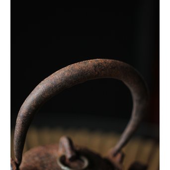 蓮型小鉄瓶 急須 湯沸　M258 