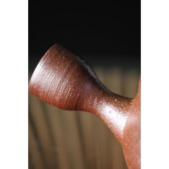 萬古焼 山本広巳 焼締急須　P234 