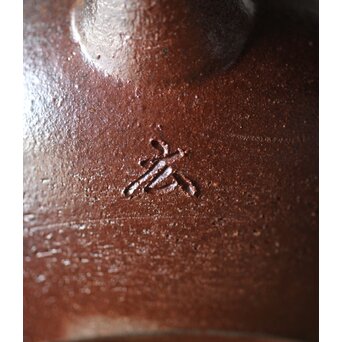 萬古焼 山本広巳 焼締急須　P234 