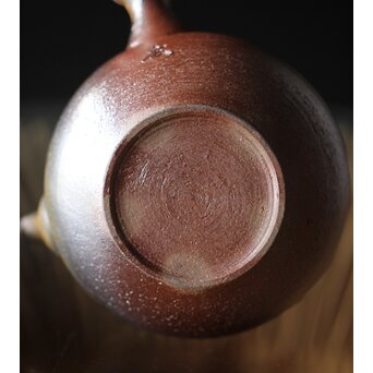 萬古焼 山本広巳 焼締急須　P234 