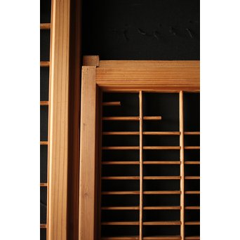 組子欄間/天袋引戸 在庫6枚　R0093 