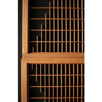 組子欄間/天袋引戸 在庫6枚　R0093 