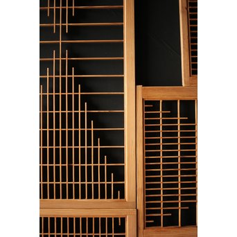 組子欄間/天袋引戸 在庫6枚　R0093 