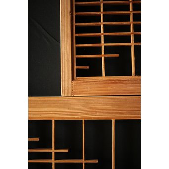 組子欄間/天袋引戸 在庫6枚　R0093 