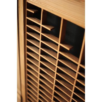 組子欄間/天袋引戸 在庫6枚　R0093 