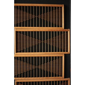 組子欄間/天袋引戸 在庫6枚　R0093 