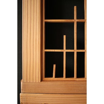 組子欄間/天袋引戸 在庫6枚　R0093 