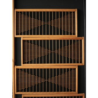 組子欄間/天袋引戸 在庫6枚　R0093 