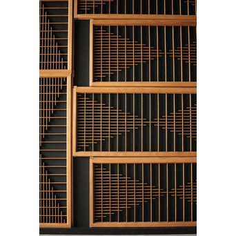 組子欄間/天袋引戸 在庫6枚　R0093 