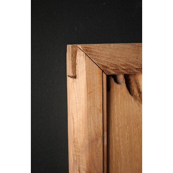 自然木/虫食手 堅木の欄間 2枚1組　R0094 