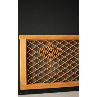 両面ガラス 小型組子欄間　R0096 