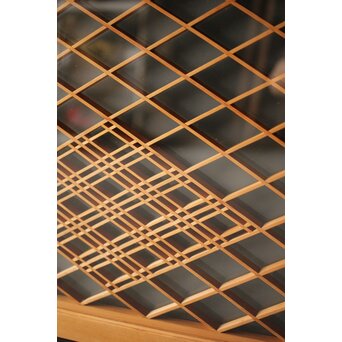 両面ガラス 小型組子欄間　R0096 