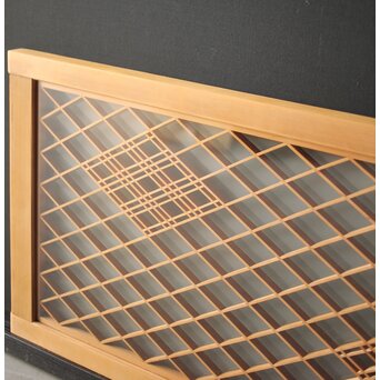 両面ガラス 小型組子欄間　R0096 